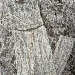 Sienna Sky Floral Crop Top and Pants Set